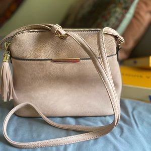 Mauve crossbody purse